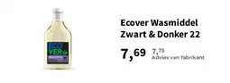 Plein.nl Ecover Wasmiddel Zwart & Donker 22 aanbieding