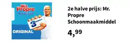 Plein.nl 2e halve prijs: Mr. Propre Schoonmaakmiddel aanbieding