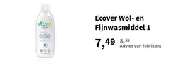 Plein.nl Ecover Wol- en Fijnwasmiddel 1 aanbieding
