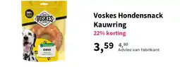 Plein.nl Voskes Hondensnack Kauwring aanbieding