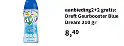 Plein.nl aanbieding2+2 gratis: Dreft Geurbooster Blue Dream 210 gr aanbieding