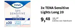 Plein.nl TENA Sensitive Lights Long 20 aanbieding