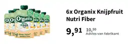 Plein.nl Organix Knijpfruit Nutri Fiber aanbieding
