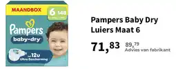 Plein.nl Pampers Baby Dry Luiers aanbieding