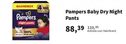 Plein.nl Pampers Baby Dry Night Pants aanbieding