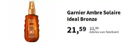 Plein.nl Garnier Ambre Solaire Ideal Bronze aanbieding