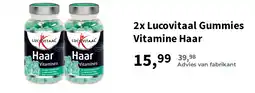 Plein.nl 2x Lucovitaal Gummies Vitamine Haar aanbieding