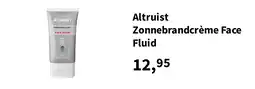 Plein.nl Altruist Zonnebrandcrème Face Fluid aanbieding