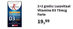 Plein.nl Lucovitaal Vitamine D3 75mcg Forte aanbieding