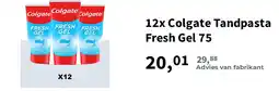 Plein.nl Colgate Tandpasta Fresh Gel 75 aanbieding