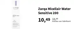 Plein.nl Zarqa Micellair Water Sensitive aanbieding