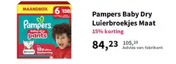 Plein.nl Pampers Baby Dry Luierbroekjes Maat aanbieding