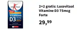 Plein.nl Lucovitaal Vitamine D3 75mcg Forte aanbieding