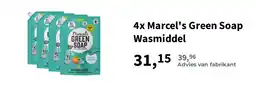 Plein.nl 4x Marcel's Green Soap Wasmiddel aanbieding