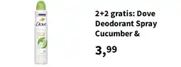 Plein.nl Dove Deodorant Spray Cucumber aanbieding