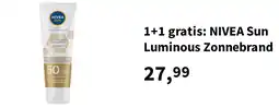 Plein.nl NIVEA Sun Luminous Zonnebrand aanbieding