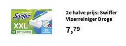 Plein.nl 2e halve prijs: Swiffer Vloerreiniger Droge aanbieding