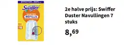 Plein.nl 2e halve prijs: Swiffer Duster Navullingen 7 stuks aanbieding