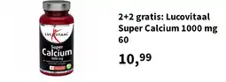 Plein.nl 2+2 gratis: Lucovitaal Super Calcium 1000 mg 60 aanbieding