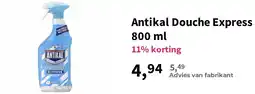 Plein.nl Antikal Douche Express aanbieding