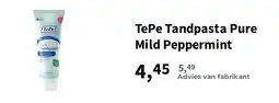 Plein.nl TePe Tandpasta Pure Mild Peppermint aanbieding