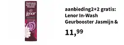 Plein.nl aanbieding2+2 gratis: Lenor In-Wash Geurbooster Jasmijn & aanbieding