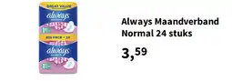 Plein.nl Always Maandverband Normal 24 stuks aanbieding