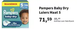 Plein.nl Pampers Baby Dry Luiers aanbieding