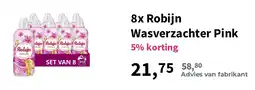 Plein.nl Robijn Wasverzachter Pink aanbieding