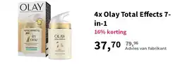 Plein.nl 4x Olay Total Effects 7-in-1 aanbieding