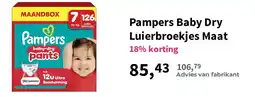 Plein.nl Pampers Baby Dry Luierbroekjes Maat aanbieding