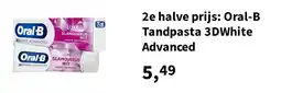 Plein.nl Oral-B Tandpasta 3DWhite Advanced aanbieding