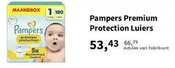 Plein.nl Pampers Premium Protection Luiers aanbieding