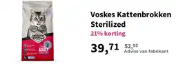 Plein.nl Voskes Kattenbrokken Sterilized aanbieding