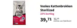 Plein.nl Voskes Kattenbrokken Sterilized aanbieding