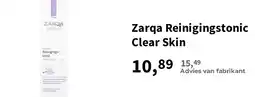 Plein.nl Zarqa Reinigingstonic Clear Skin aanbieding