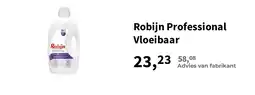 Plein.nl Robijn Professional Vloeibaar aanbieding