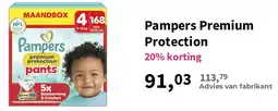 Plein.nl Pampers Premium Protection aanbieding