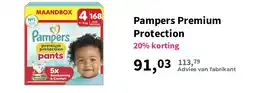 Plein.nl Pampers Premium Protection aanbieding