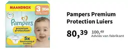 Plein.nl Pampers Premium Protection Luiers aanbieding