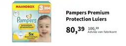 Plein.nl Pampers Premium Protection Luiers aanbieding