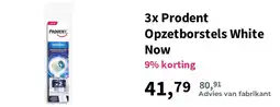 Plein.nl Prodent Opzetborstels White Now aanbieding