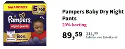 Plein.nl Pampers Baby Dry Night Pants aanbieding