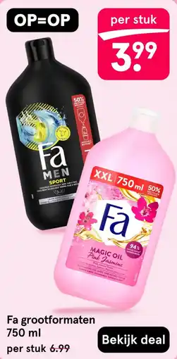 Etos Fa grootformaten aanbieding
