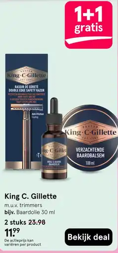Etos King C. Gillette aanbieding