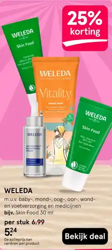 Etos WELEDA aanbieding