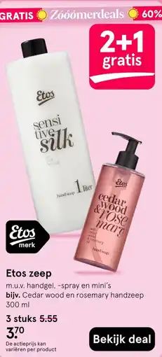 Etos Etos zeep aanbieding