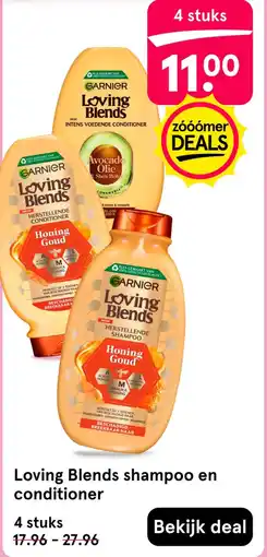 Etos Loving Blends shampoo en conditioner aanbieding