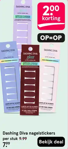 Etos Dashing Diva nagelstickers aanbieding
