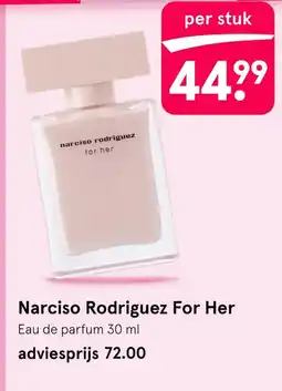 Etos Narciso Rodriguez For Her aanbieding